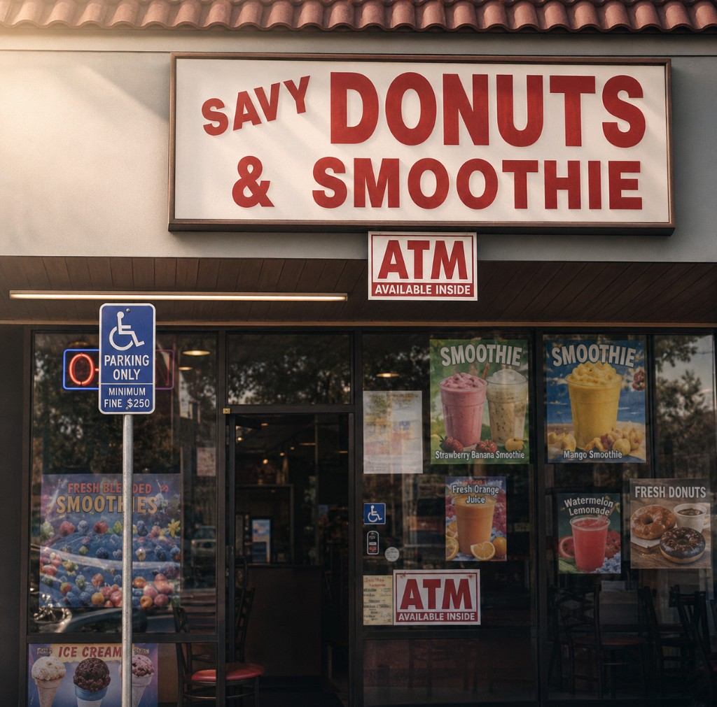 Savy Donuts & Smoothies storefront